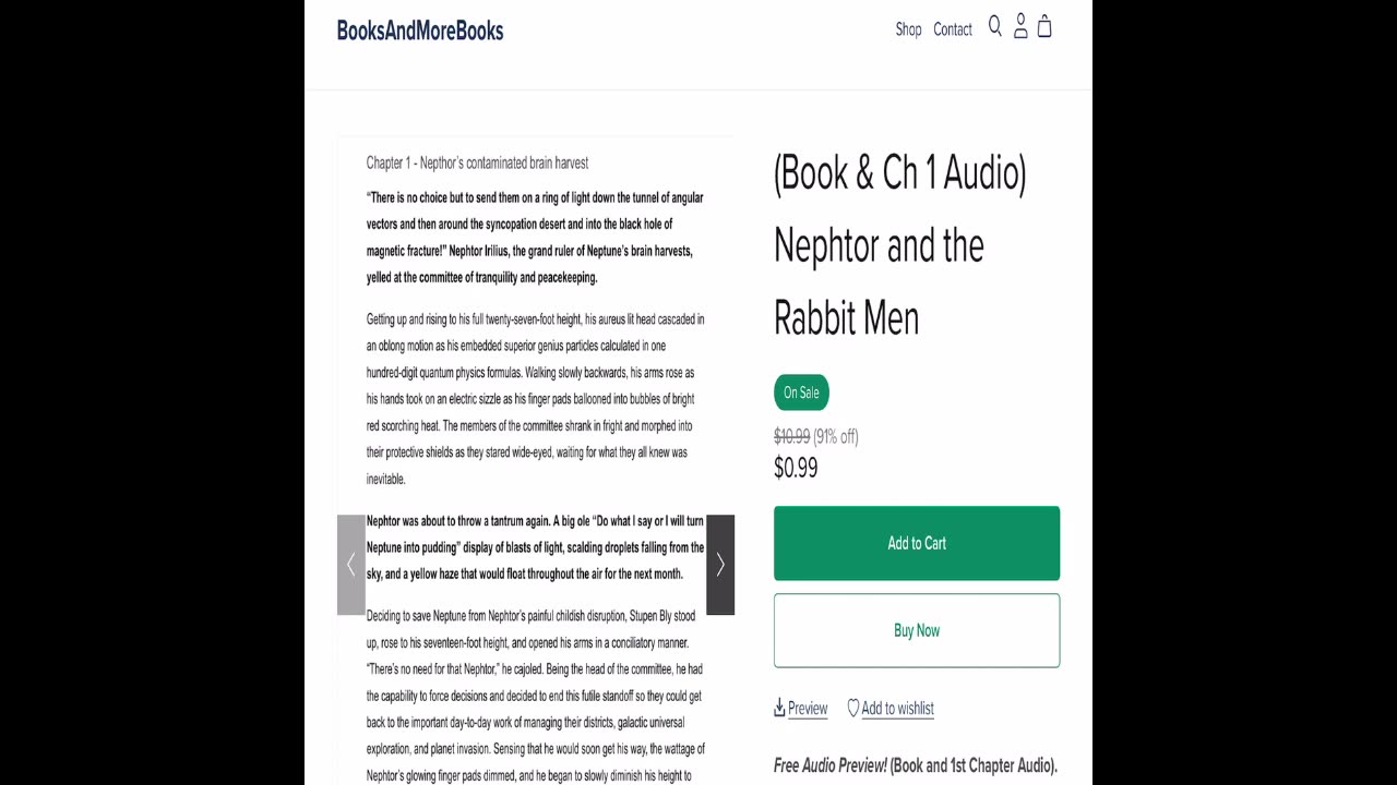 ALIEN INVASION! SCIFI AUDIO! https://payhip.com/BooksAndMoreBooks