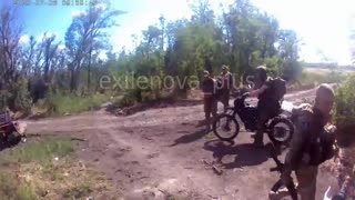 Russian Soldier Leads a Group of Refusniks
