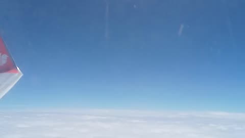 Blue skies and clear view with Lion Air Wings in sight.