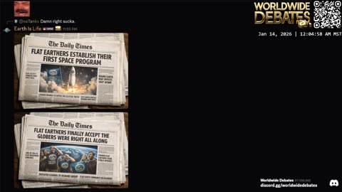 0285 WIDESTREAM - Worldwide Debates - YouTube/Twitch/Rumble