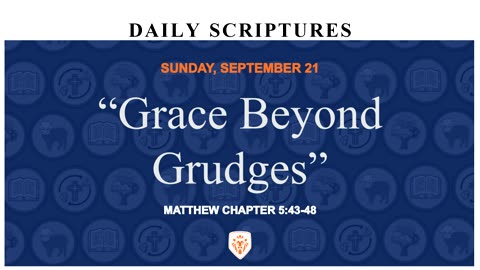 “Grace Beyond Grudges”