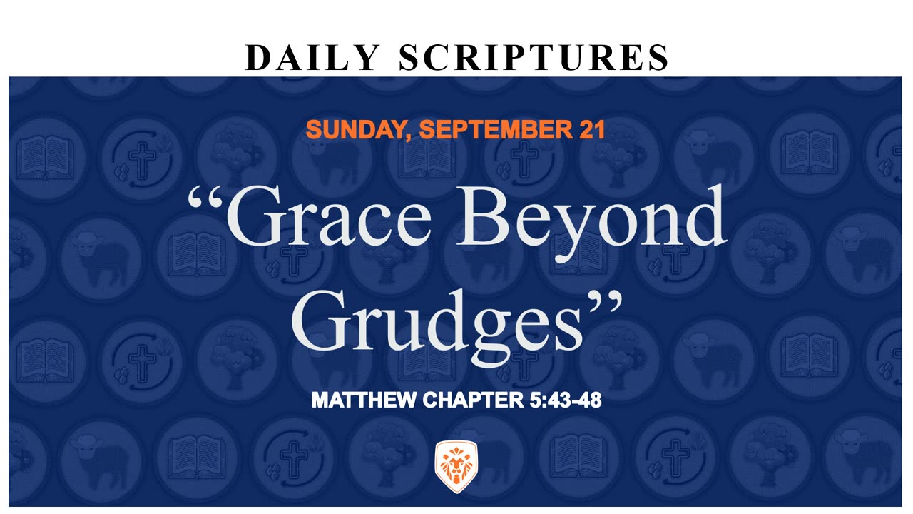 “Grace Beyond Grudges”