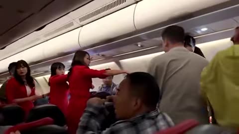 Fighting Inside an Airplane