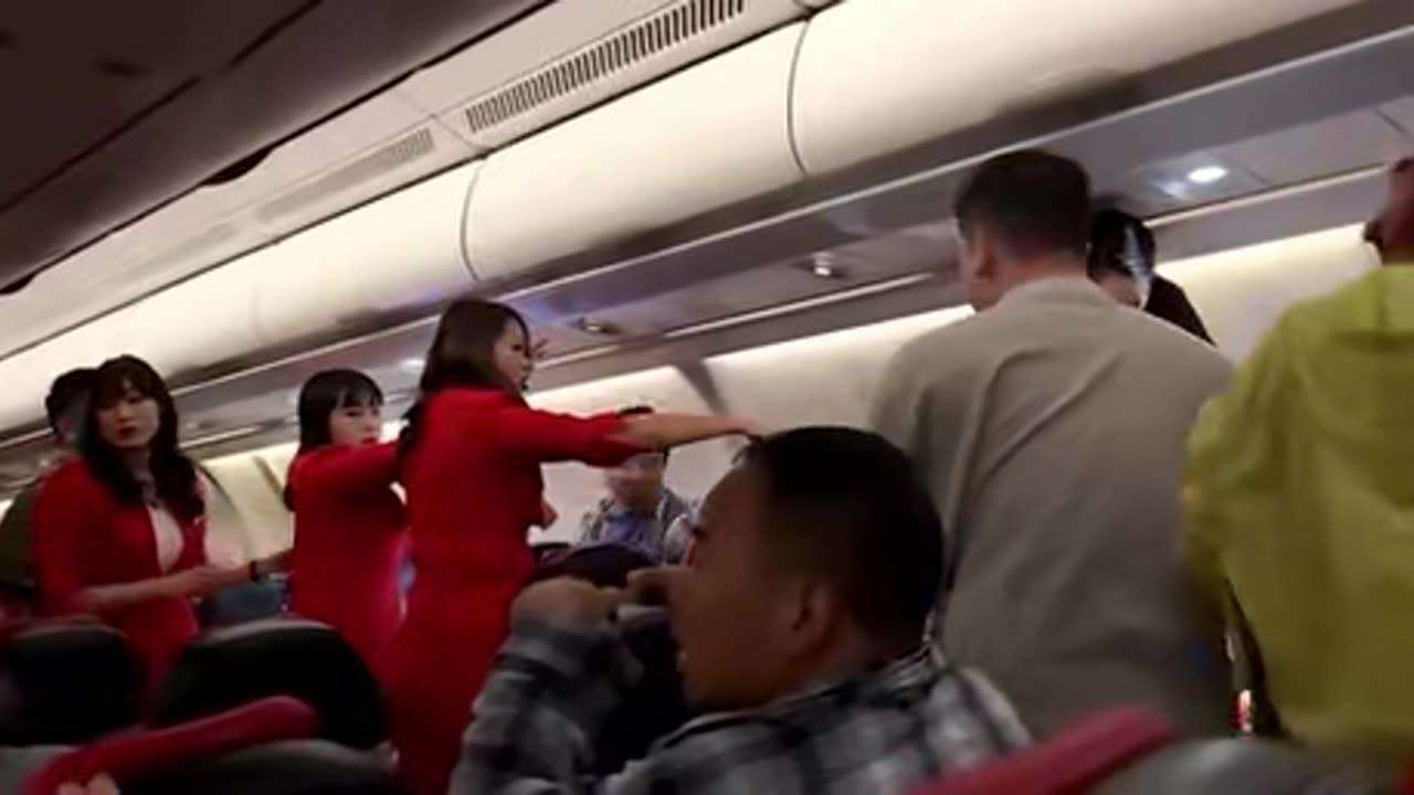 Fighting Inside an Airplane