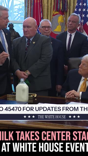 Milk Takes Center Stage at White House Event