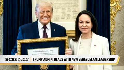 Details from Trump's meeting with Venezuelan opposition leader Maria Corina Machado