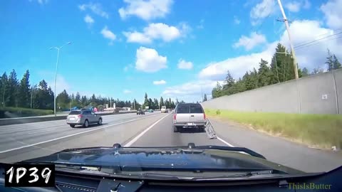 Thurston County deputies use PIT maneuver to stop reckless felon in I-5 chase