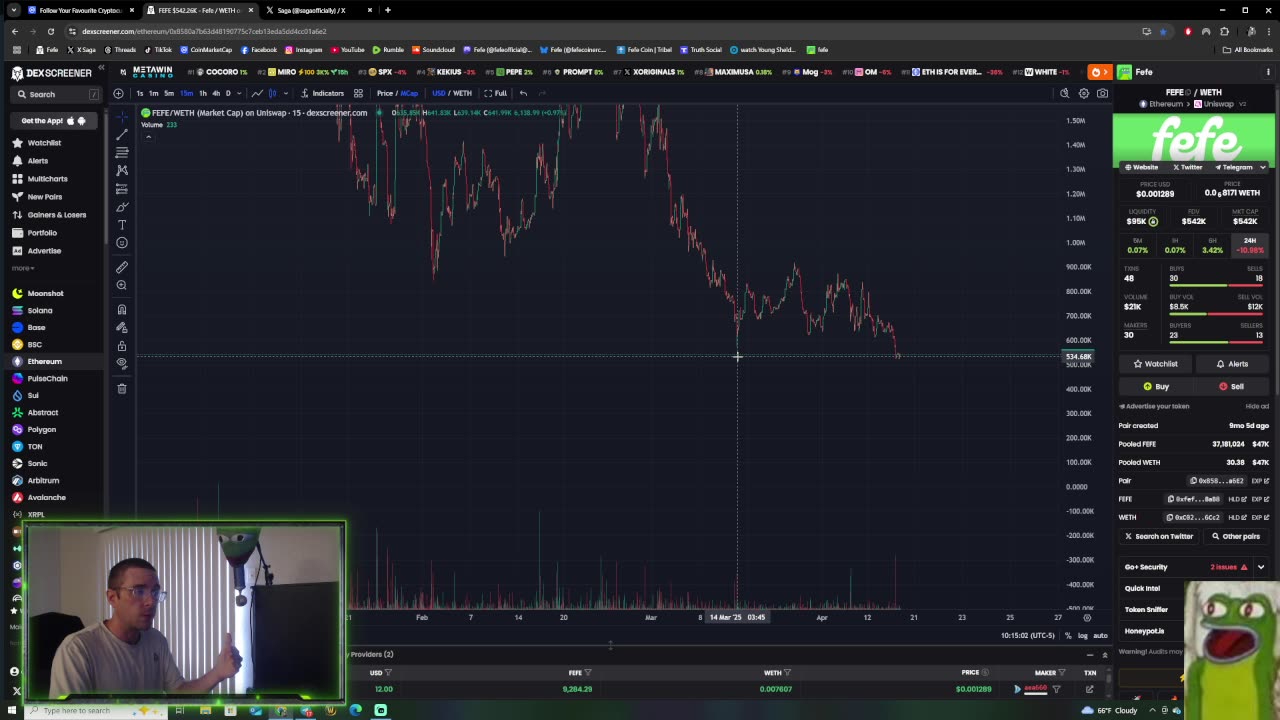 The biggest sleeper in all of crypto 🐸 $FEFE 👑 @fefecoinerc