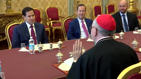 Rubio thanks Vatican for its role in addressing Ukraine crisis