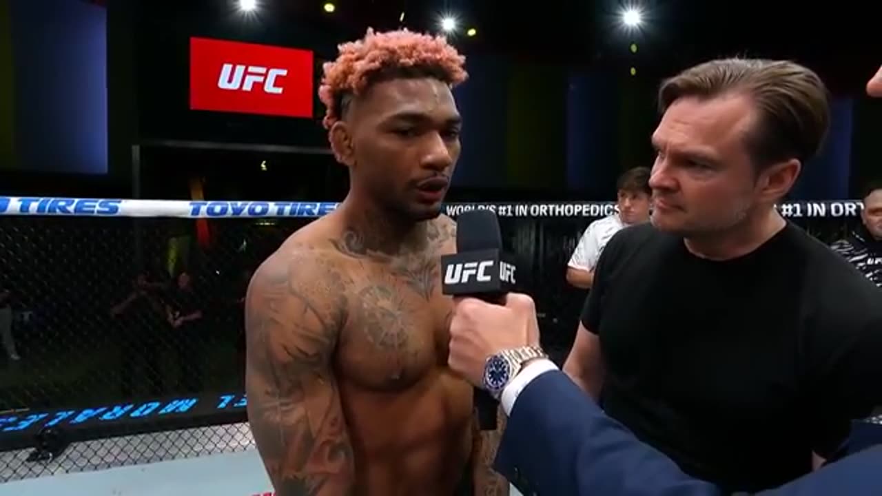 UFC Vegas 106: Michael Morales – Post-Fight Interview