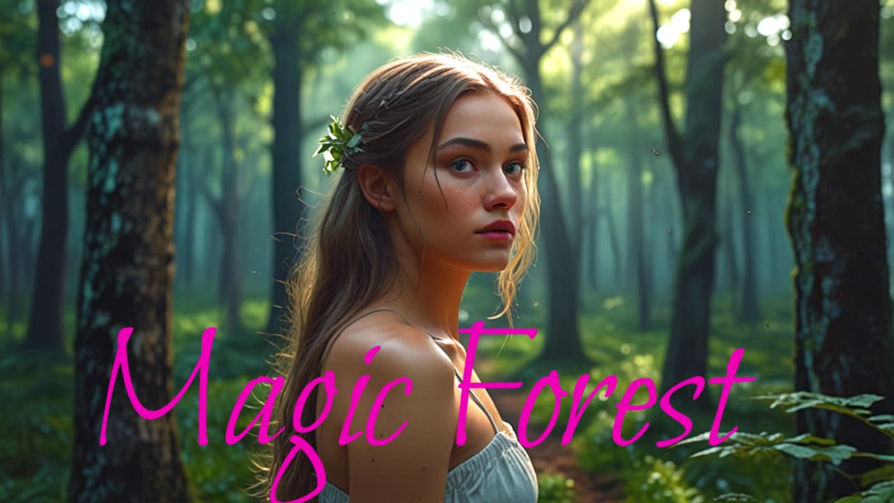 Electronic Music. Song Magic Forest.