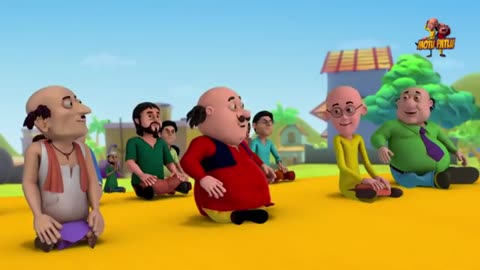 आनोखे बाबा मिले Motu और Patlu _ Motu-Patlu