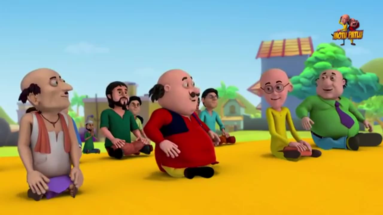 आनोखे बाबा मिले Motu और Patlu _ Motu-Patlu