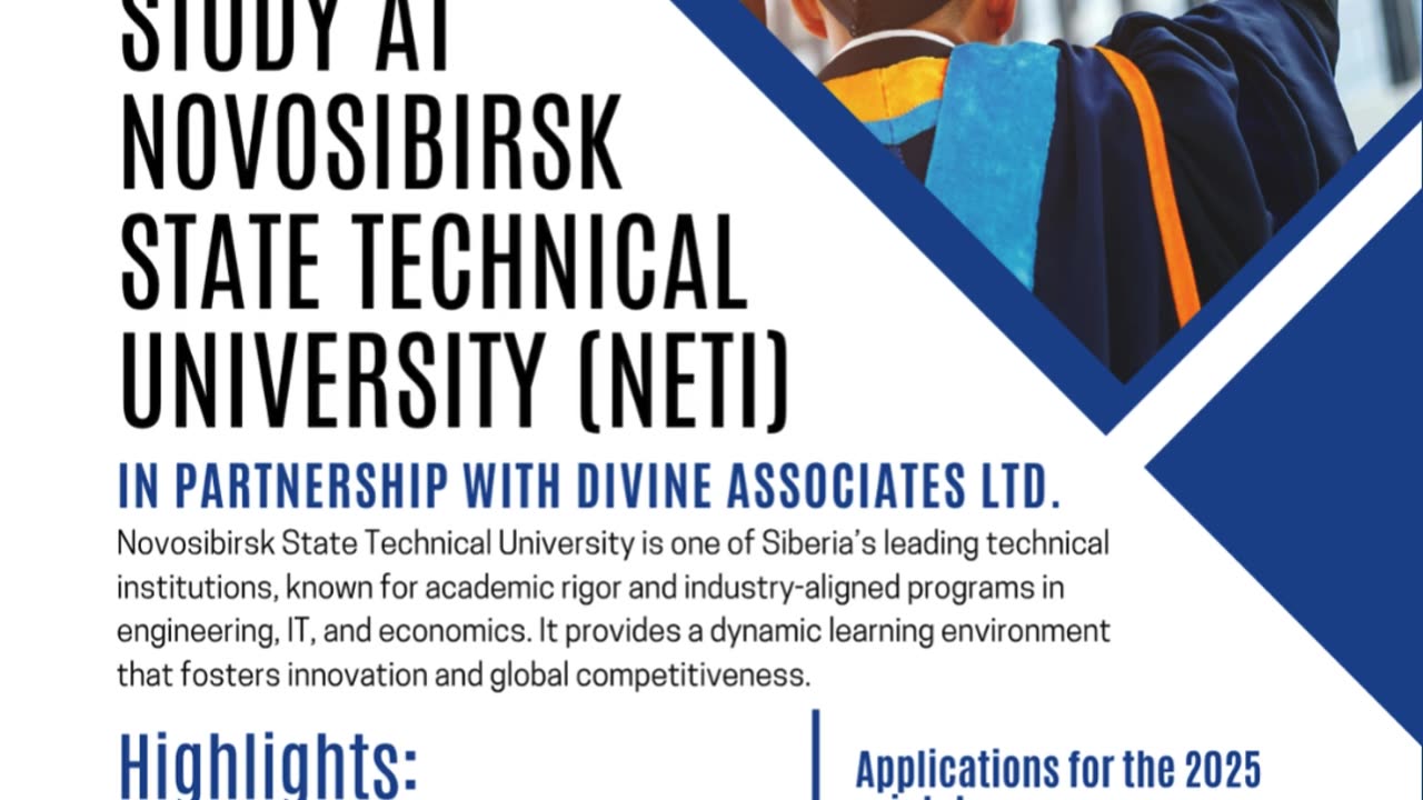 Launch Your 2025 Journey at NSTU – Powered by Divine Associates Ltd