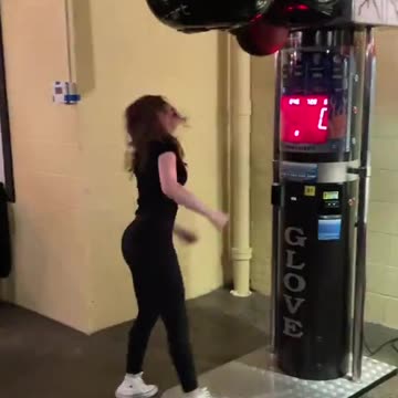 she got that dog in her