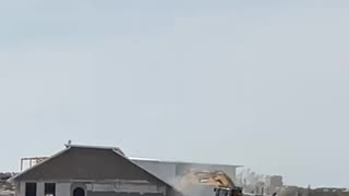 Large forces accompanied by military vehicles have now arrived at Givat Tzur Misgavbi