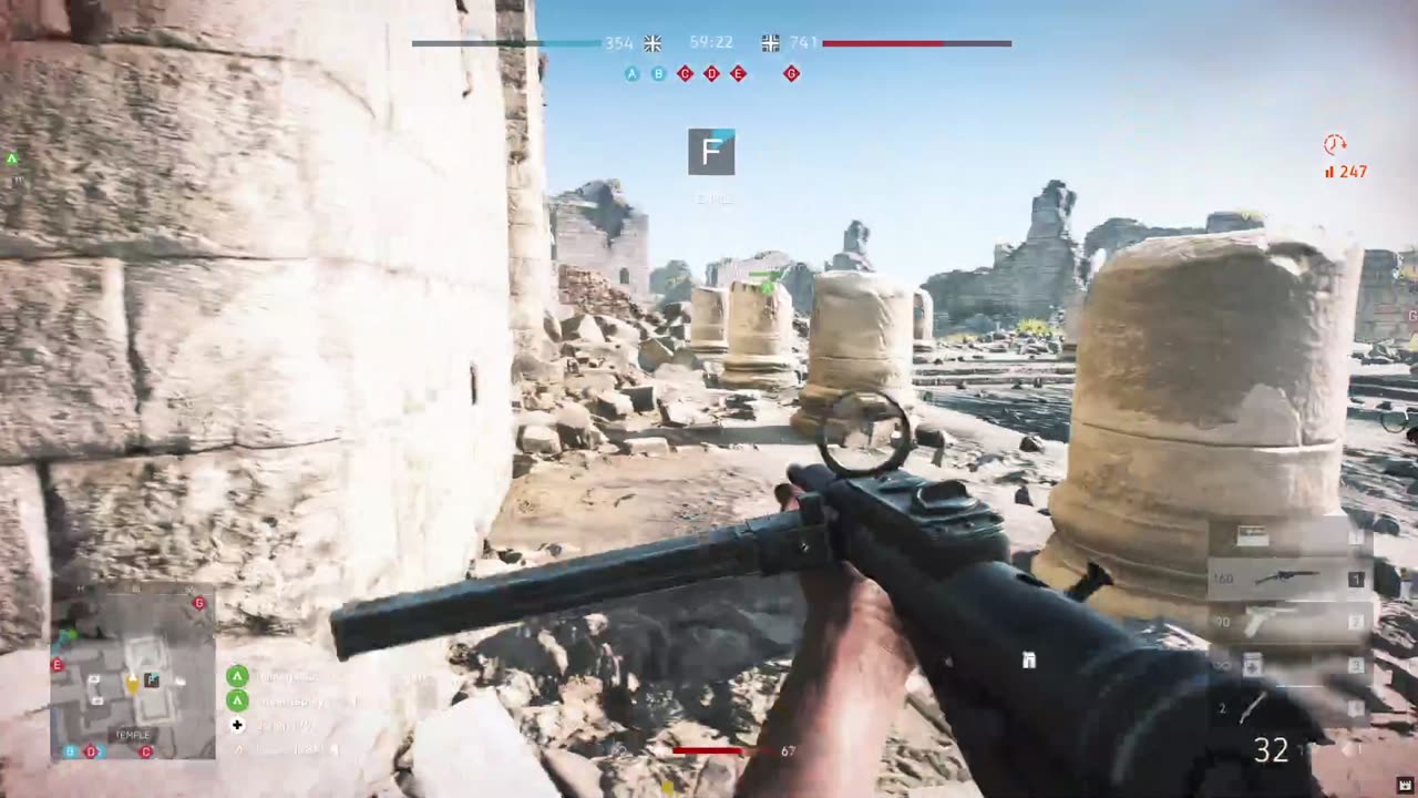 Playing Battlefield V Match - (No Commentary).