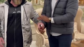 Jon Jones Wrestles Ramzan Kadyrov