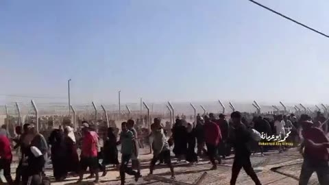 Hamas attempted to block Palestinians from reaching food and aid at distribution center