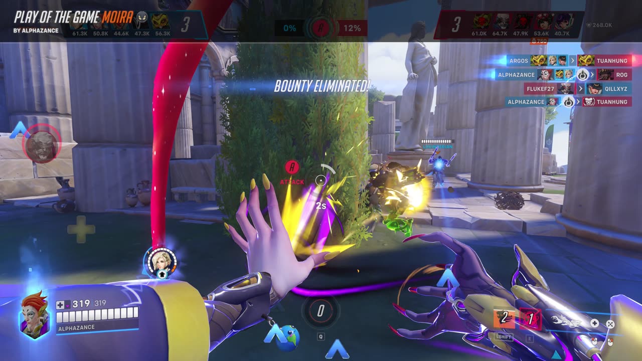 Overwatch Stadium Moira POTG 7th Round