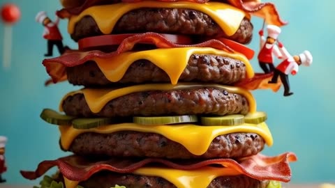 Ultimate Burger – Juicy, Stacked & Packed with Flavor