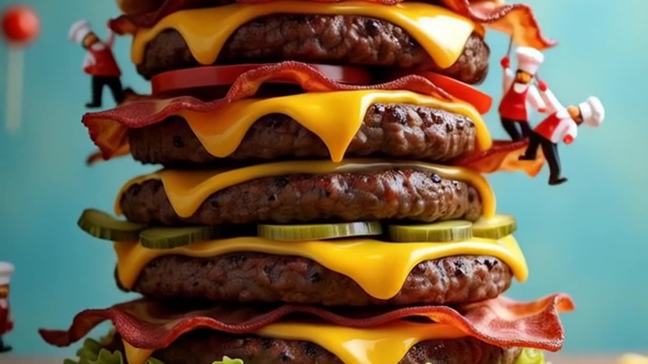 Ultimate Burger – Juicy, Stacked & Packed with Flavor