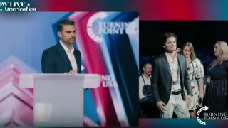 Ben Shapiro responds to question about USS Liberty conspiracy at TPUSA's America Fest