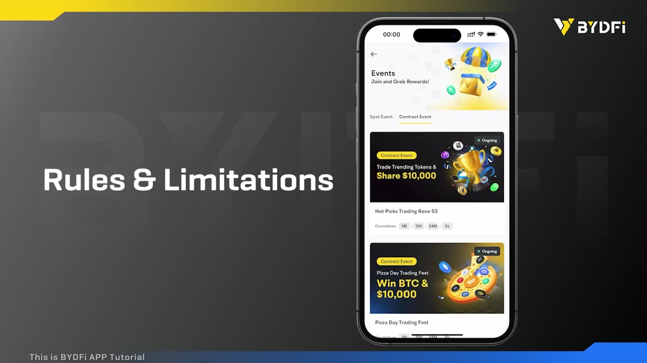 How to Use Bonus on BYDFi (APP)