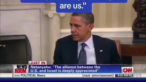 ☝🏼Listen carefully what Netanyahu said to Obama while visiting the White House...