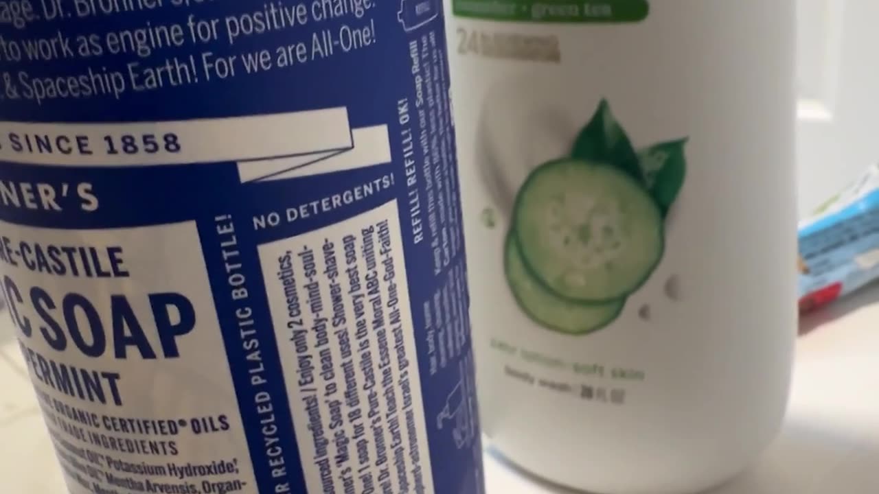Soap Bottle Holds Secret Surprise