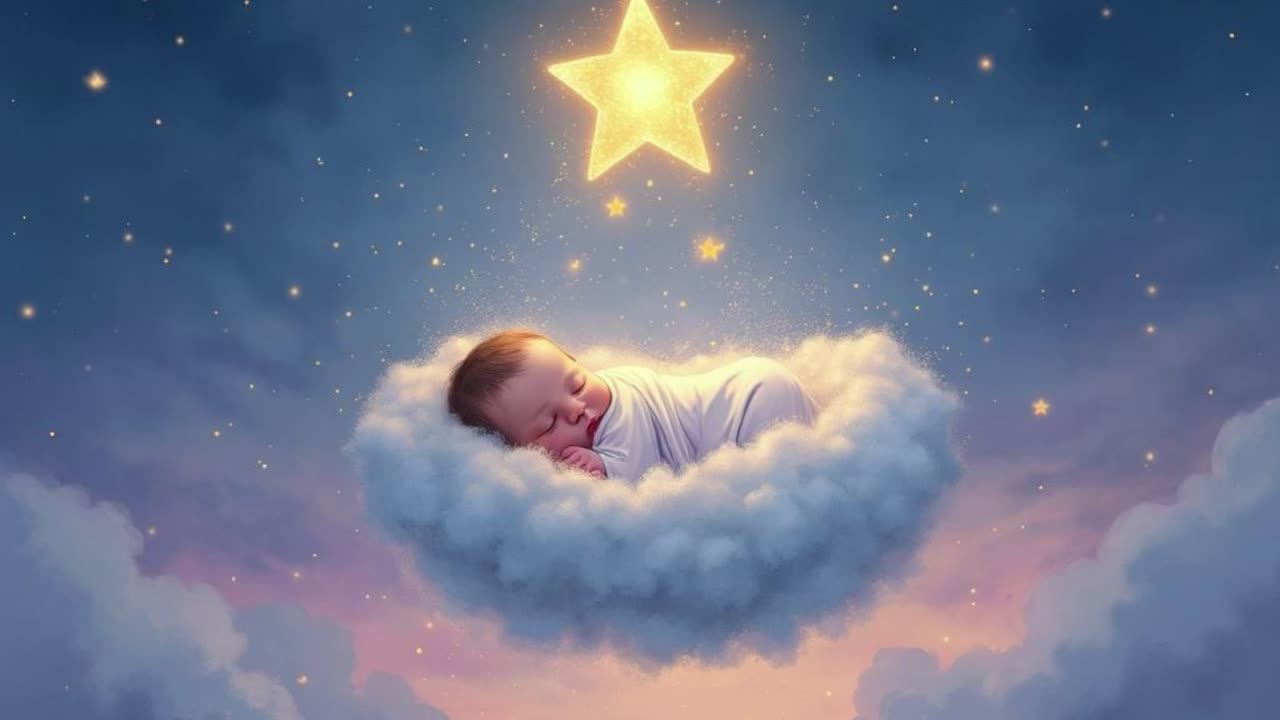 Star Light Baby Sleep Music for Deep Sleep | CrystaVibeMusic