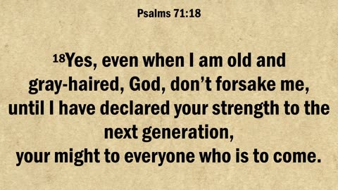 Psalm 71