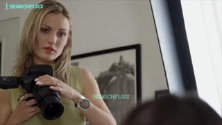Ashley agrees to pose topless for Scarlet’s photoshoot 😉