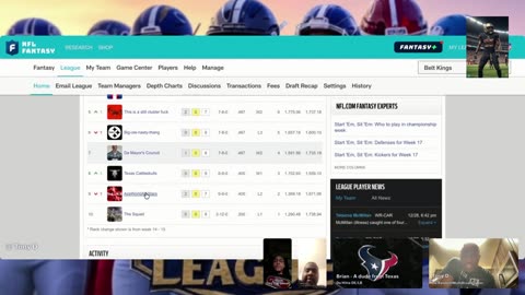 Belt Kings Fantasy FootBall League