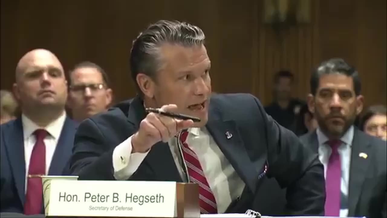 Sec. of War Pete Hegseth Blasts DEM Senator for Calling U.S. Military Operations a “Failure”