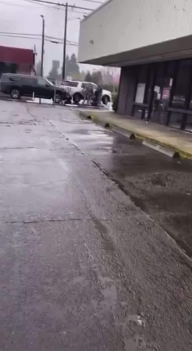 Illegal claims that ICE ran over his leg