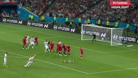 Portugal vs Spanyol - Extended Highlight & gol Match
