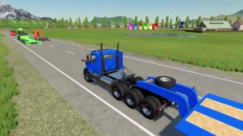 Big Truck Missions: Fire Engines & Cement Mixers – Farming Simulator