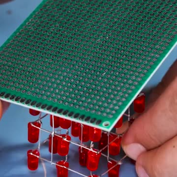 Simple soldering, awesome LED effects 🔥🟥