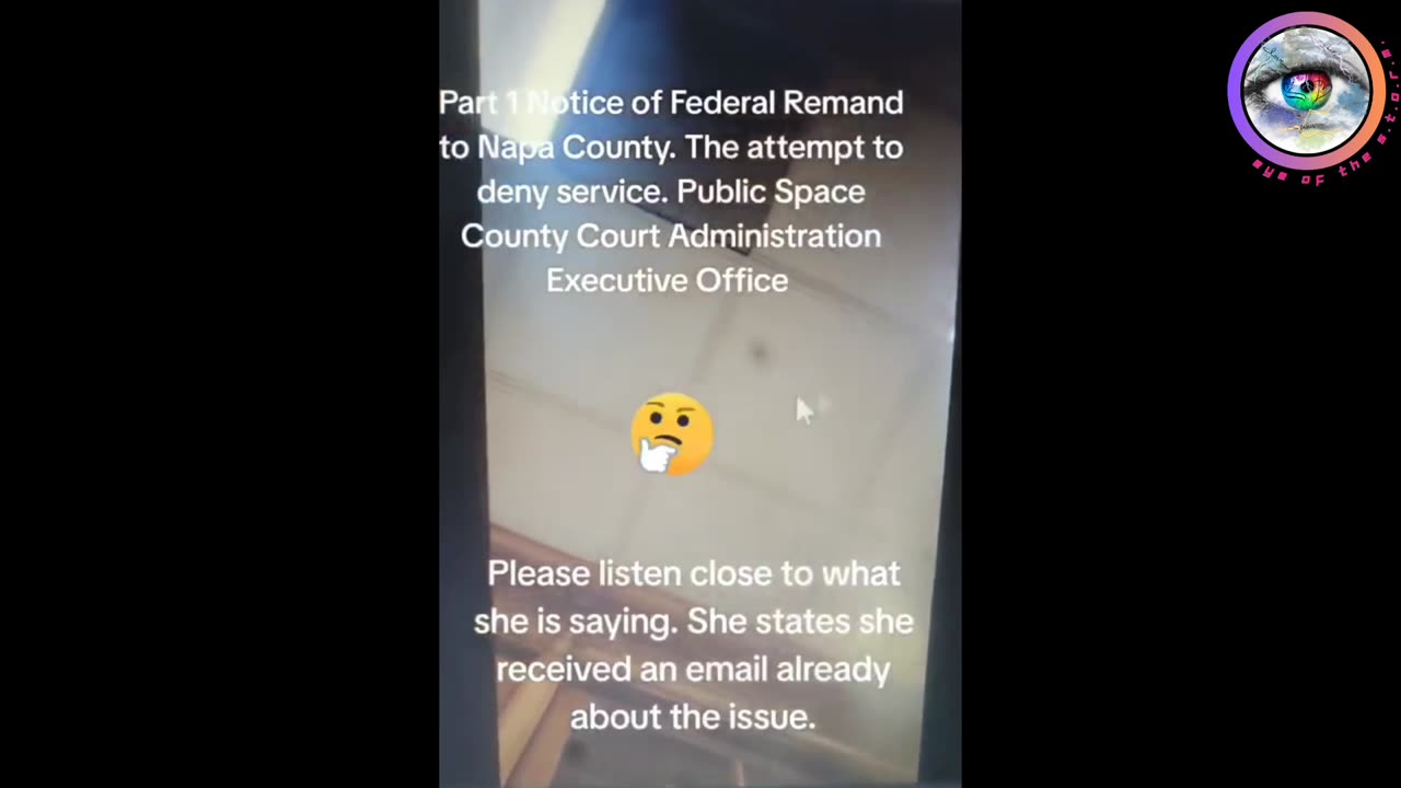 An attempt by the Napa Court Admin to deny lawful Federal Service.
