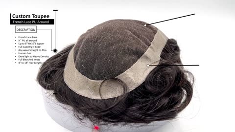 Shop Real Hair Toupees for Men with Top-Level Transformation