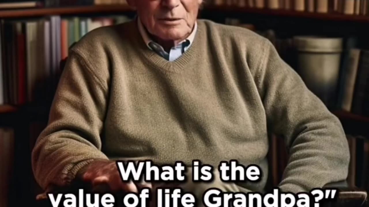 he story about one's own value..