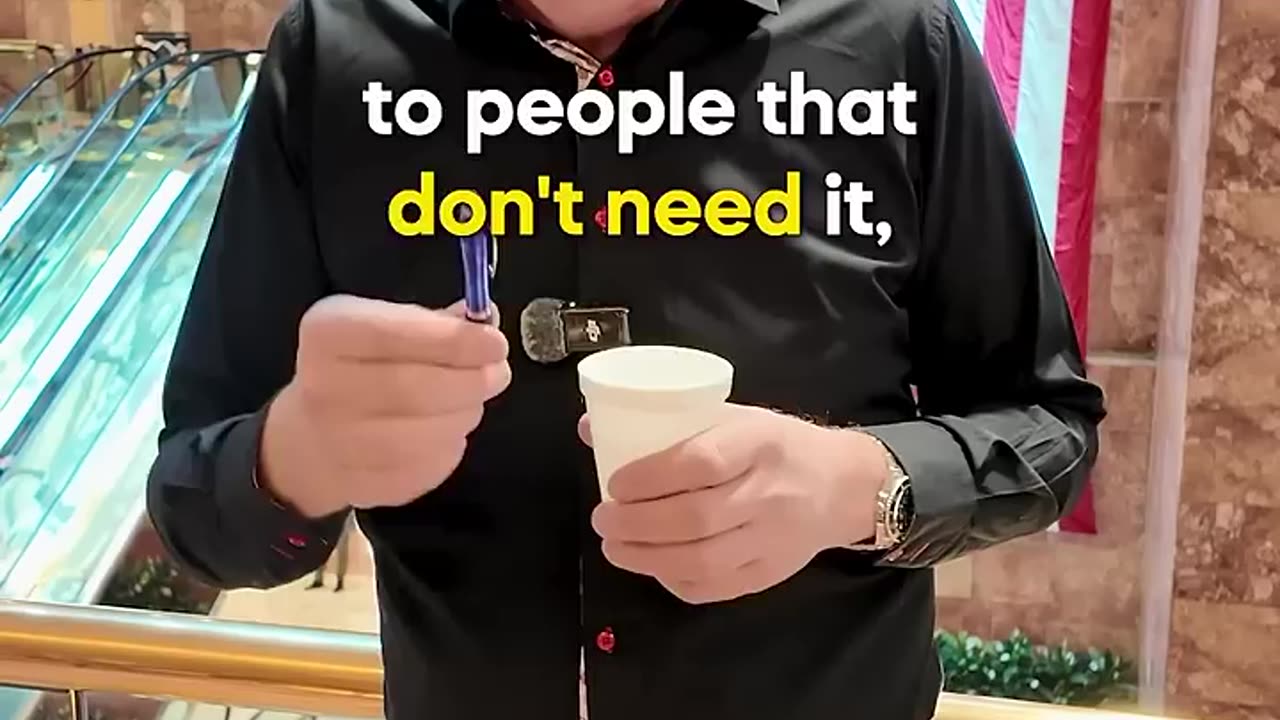 HAYTER CHALLENGES A MILLIONAIRE (sell A pen)