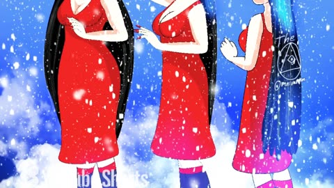 Speedpaint the vampire in the red dress