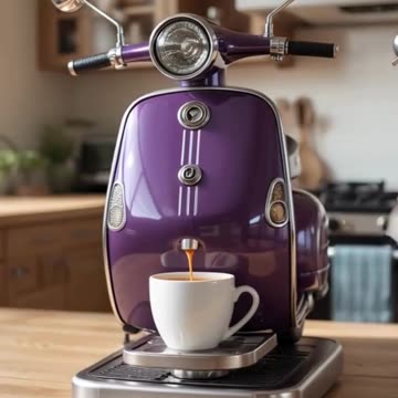 Meet the Scooter Coffee Maker: A Fun Twist on Your Morning Brew! ☕️🚀 #ViralTrends #coffeelovers