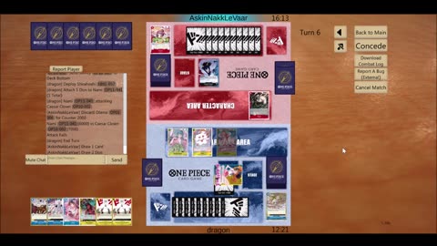 b/y nami op 11 vs r/b Caesar clown