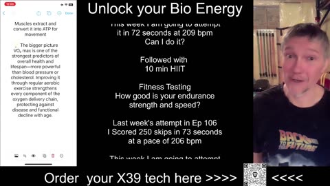 VO₂ max Sunny Saturday Ep 112 November 8, 2025 Fitness stress testing