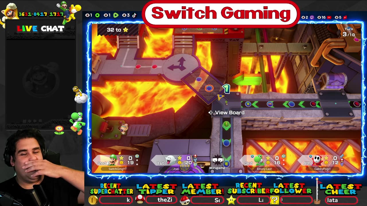 Super Mario Party Jamboree LIVE with Viewers on Nintendo Switch 2! 🎉