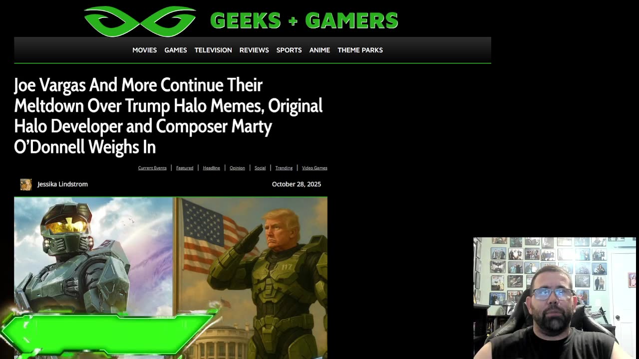 Libs Are Still Having Meltdowns Over Halo Memes And Marty O'Donnel Running For Congress