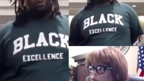 negro shows up to court with a "black excellence" shirt on,judge flips out